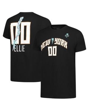 Stadium Essentials New York Liberty Ellie Mascot Name & Number T-Shirt - Black