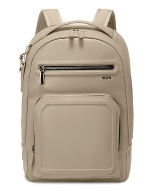 Tumi Warren Leather Backpack - Gray