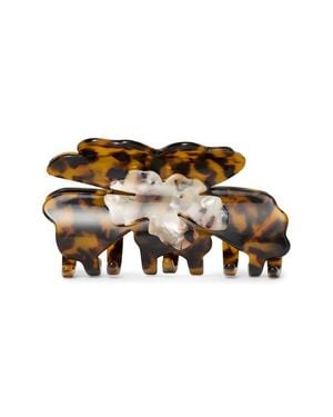 Lele Sadoughi Hibiscus Hair Claw Clip - Multicolor