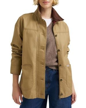 Lee Jeans Cotton Chore Coat - Brown
