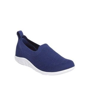 Comfortview The Ivan Arch Slip On Flat - Blue