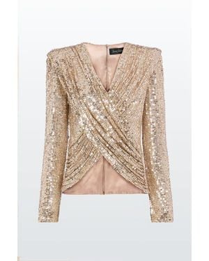 Jenny Packham Misty Blouse - Natural