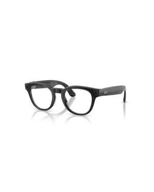 Ray-Ban 49Mm Phantos Optical Glasses - Black