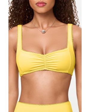 LSPACE Effie Bikini Top - Yellow