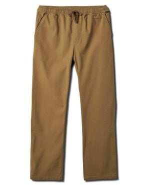 Quiksilver Dna Beach Stretch Cotton Pants - Natural