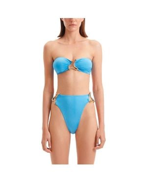 Moeva Clyde Bikini Bottom - Blue