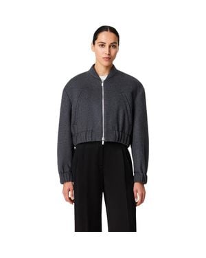 Another Tomorrow Bomber Jacket - Black