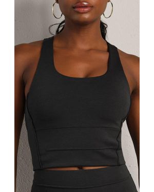Rhone Revive Longline Bra - Black