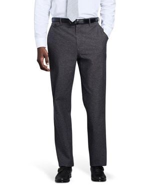 Billy Reid Flat Front Linen & Cotton Pants - Blue