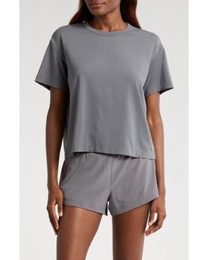 Free Fly Elevate Boxy T-Shirt - Gray
