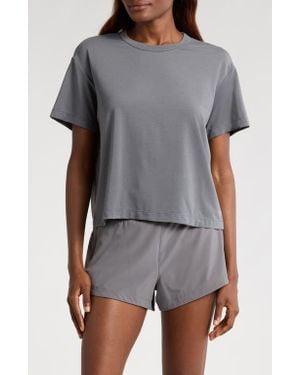 Free Fly Elevate Boxy T-Shirt - Gray