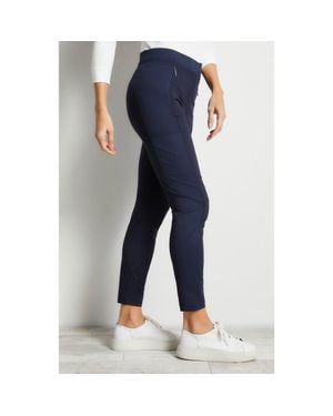 Anatomie Ipant Hybrid Zip Front Slim Fit Pant - Blue