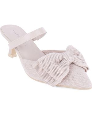 Tahari Monaco Kitten Heel Mule - Pink