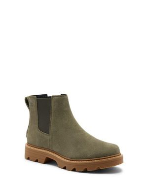 Sorel Revel Road Waterproof Chelsea Boot - Green