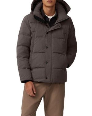 Canada Goose Wyndham Water Repellent 625 Fill Power Down Parka - Gray