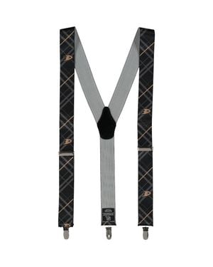 Eagles Wings Anaheim Ducks Suspenders - Black