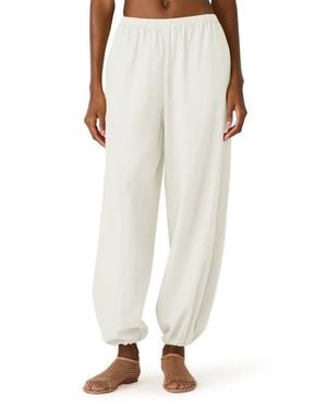 Steve Madden Divinia Linen Blend Pants - Natural