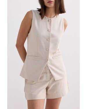 REISTOR Cotton Tweed Shorts - Multicolor