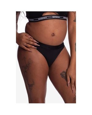 TOMBOYX Smoothtuck Tucking Hi Leg Bikini - Black