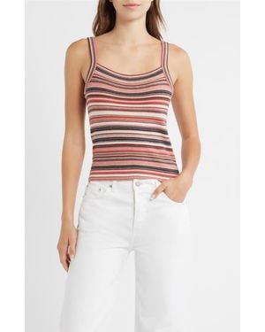 Pistola Frannie Stripe Tank - Red