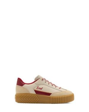 Sorel Ona Ave T-Toe Platform Sneaker - Brown