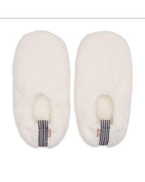 feel good Aurora Slipper Socks - White
