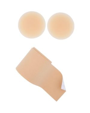 Blooh Shape Tape Rounds Waterproof Silicone Nipple Covers & Body Sculpt Tape Kit - Natural