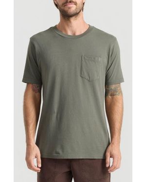 Roark Made To Fade Pocket T-Shirt - Gray