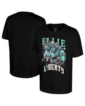 Stadium Essentials Youth New York Liberty Ellie Crossroads T-Shirt - Black