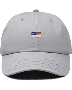 Alix Usa Flag Dad Cap - Gray