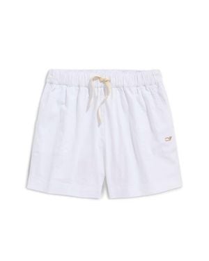 Vineyard Vines Kids' Chino Shorts - White