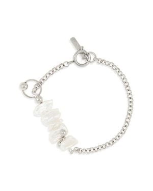 Justine Clenquet Sunny Biwa Pearl Bracelet - White