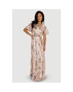 Baltic Born Muse Sequin Maxi Dress - Metallic