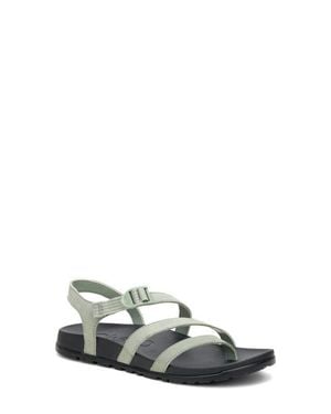 Chaco Lowdown Leather Sandal - White