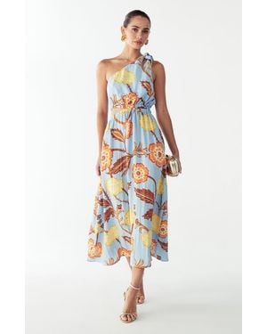 ST MRLO Amile Midi Dress - White