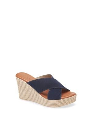 Cordani Braylin Espadrille Wedge Sandal - Blue