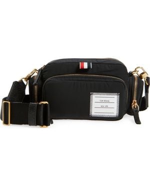 Thom Browne Mini Camera Crossbody Bag - Black
