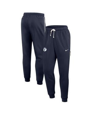Nike Byu Cougars 2025 Sideline Performance Taper Pants - Blue