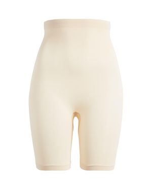 Skims Seamless Sculpt Mid Thigh Shorts - Natural