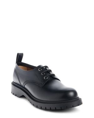 Givenchy Formal Casual Lugged Leather Derby - Black