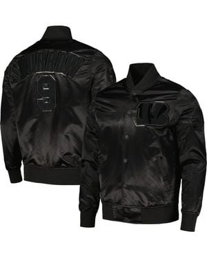 Pro Standard Joe Burrow Cincinnati Bengals Player Full-Snap Jacket - Black