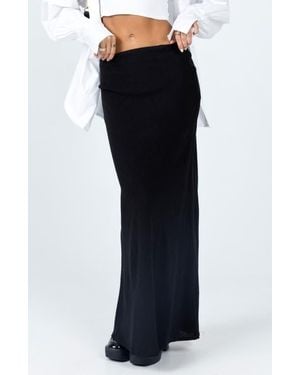 Princess Polly Jodie Maxi Skirt - Black