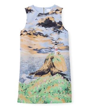 Cartolina Nantucket Annie Shift Dress - Blue
