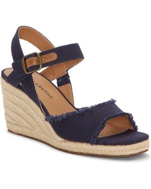 Lucky Brand Mindra Espadrille Wedge Sandal - Blue
