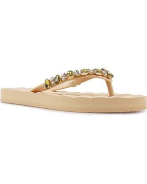 Zigi Queen Flip Flop - Metallic