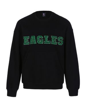 Cuce Philadelphia Eagles Chenille Jeweled Sweatshirt - Black