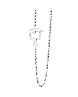 CXC Aldaba Sliding Necklace - Metallic