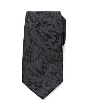Cufflinks Inc. X Marvel Venom Silk Tie - Gray