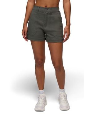 Prana Stretch Zion Cargo Shorts - Black