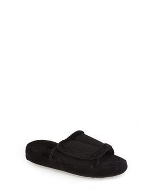Acorn Waffle Spa Slide Slipper (Nordstrom Exclusive) - Black